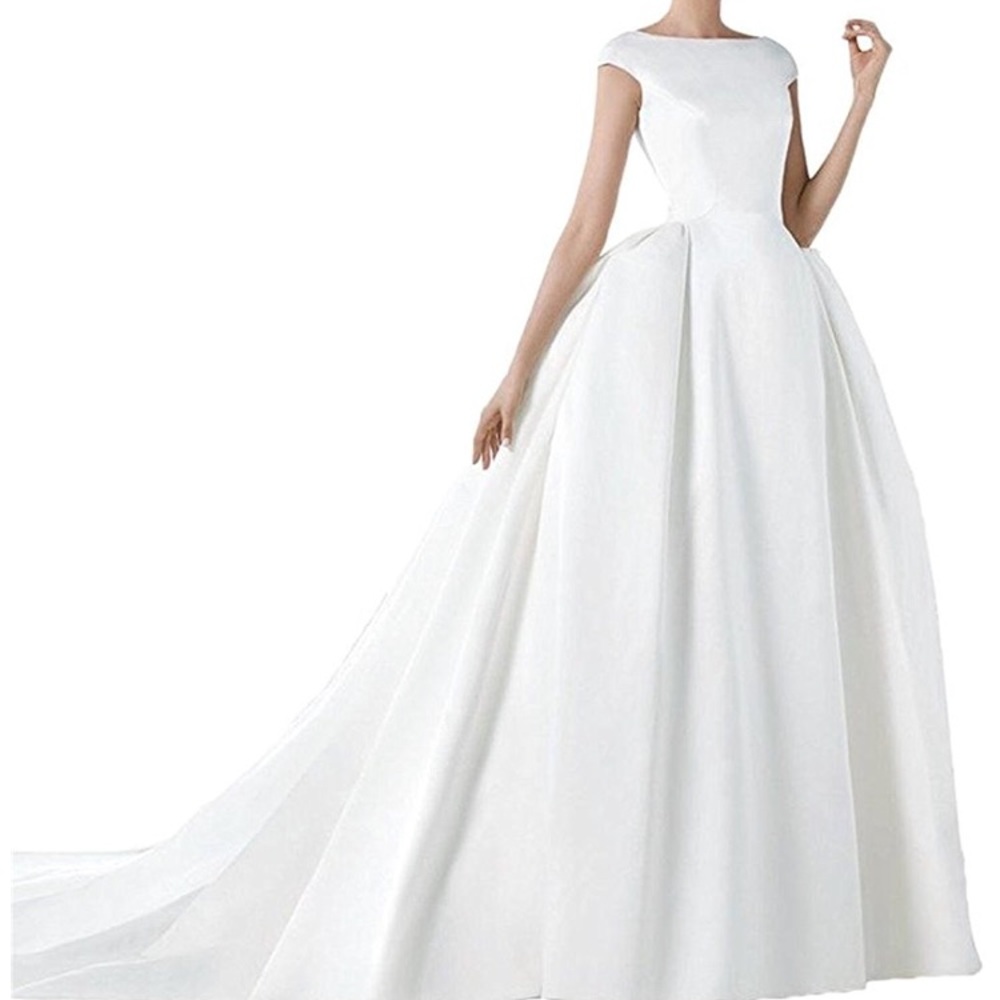 Wedding dress PROMNOVAS Satin Ball Gown Brida